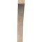 Ekena Millwork 5 1/2"W x 38"D x 38"H Thorton Smooth Knee Brace, Douglas Fir BRC06X38X38THR00SDF - alternate 2